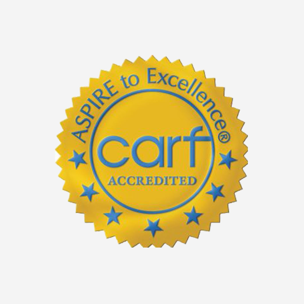CARF Accredited Aspire to Excellence
