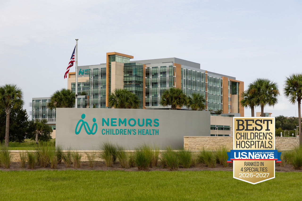 Nemours Children's Hospital Florida – USNWR Badge