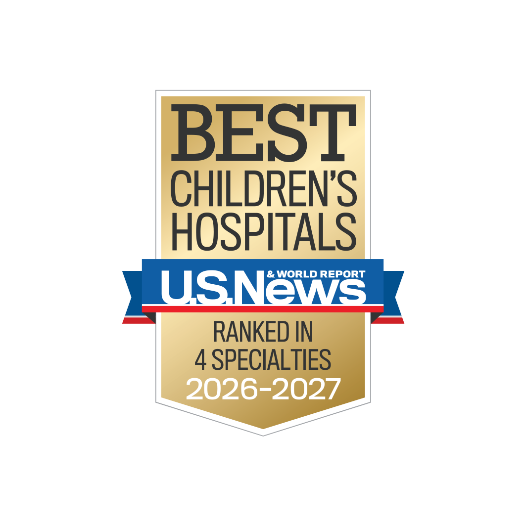 Best Children's Hospitals U.S. News & World Report Ranked in 4 Specialties 2026-2027