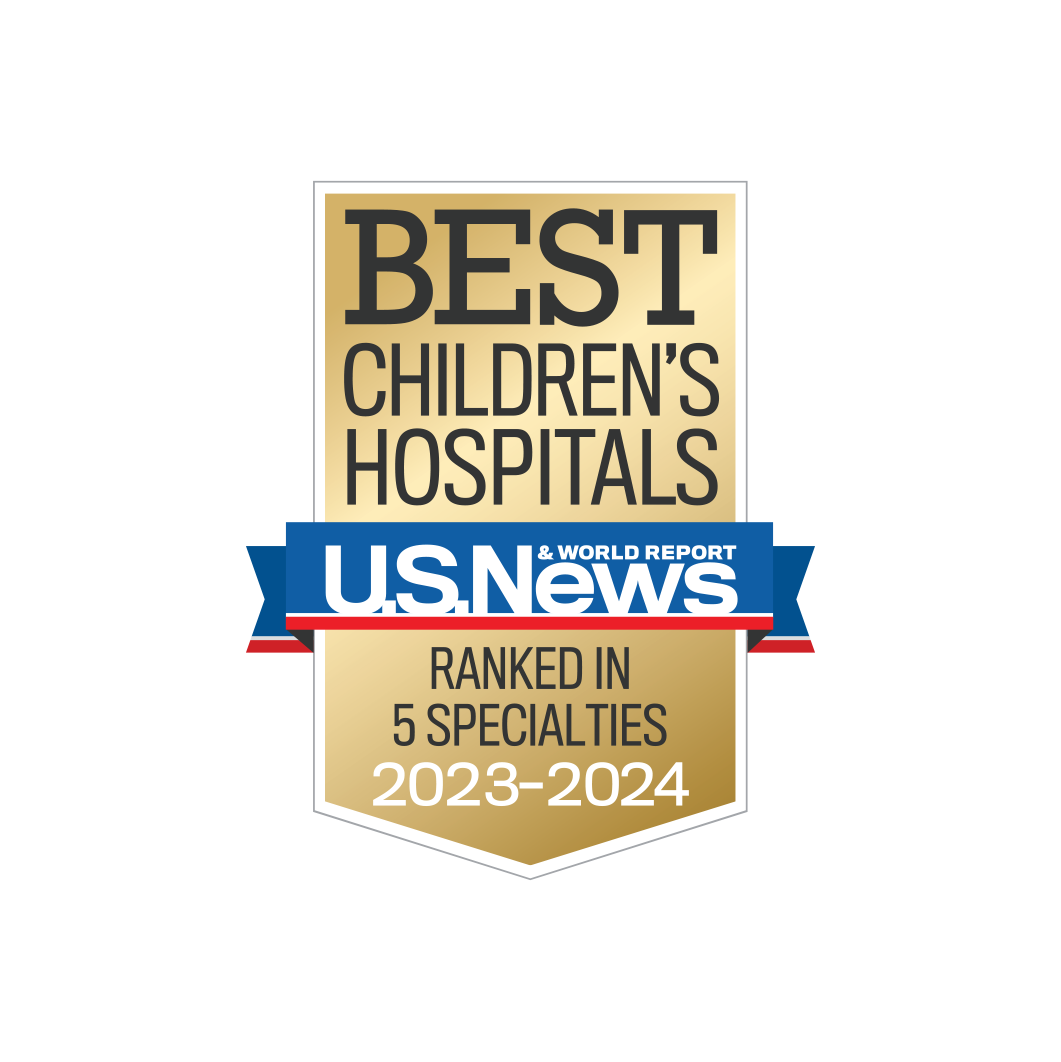 Best Children's Hospitals U.S. News & World Report Ranked in 5 Specialties 2023-2024