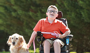 Read Luke's story about being treated for spinal muscular atrophy at Nemours.