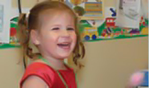 Courtney, a Nemours cochlear implant patient