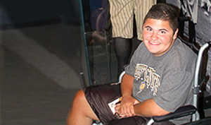 Liam, a Nemours patient with Duchenne muscular dystrophy