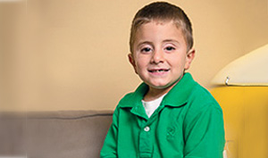 Mason, a Nemours leukemia patient