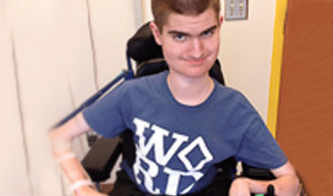 Matthew, a Nemours patient with Spinal Muscular Atrophy