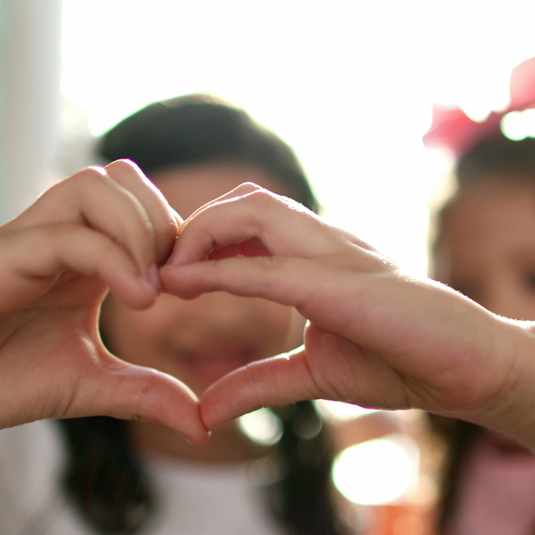 Heart hands Heart hands