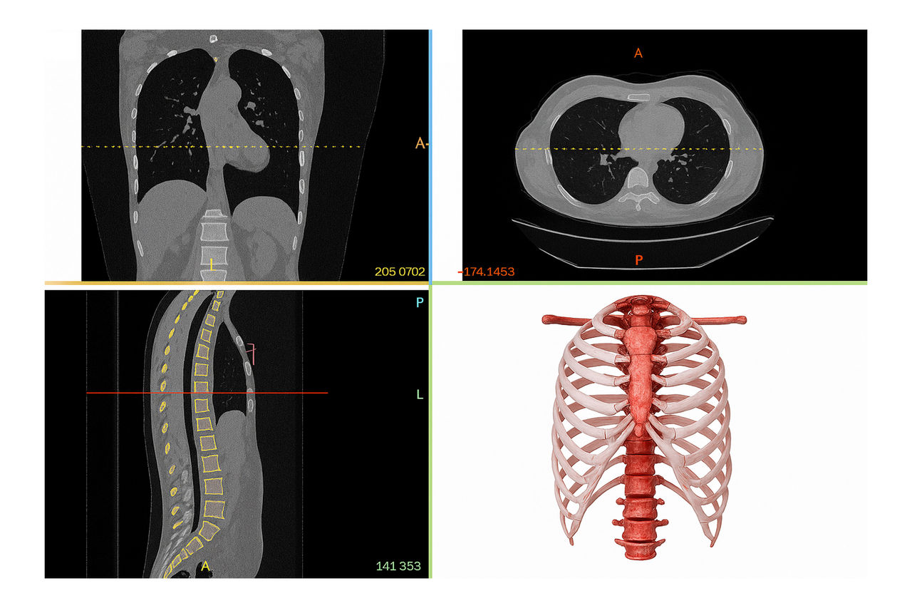 From imaging to 3d model