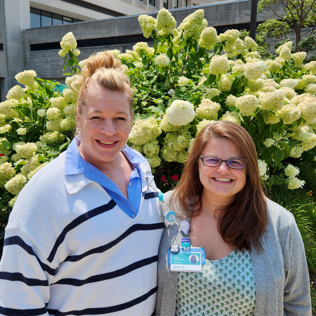 Mare Draper and Amelia Hayes, CCLS, MPH