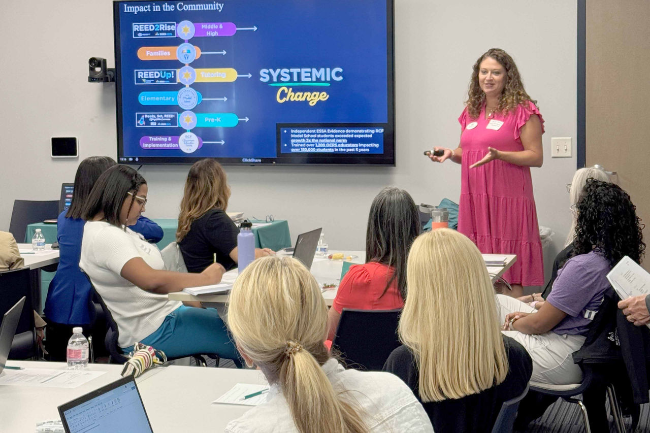 Jamie Dozier of the REED Charitable Foundation explains the science of teaching reading.