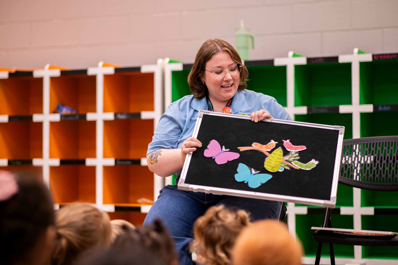 Storytime sessions are designed to be interactive, encouraging participation, imagination, and early language development.)